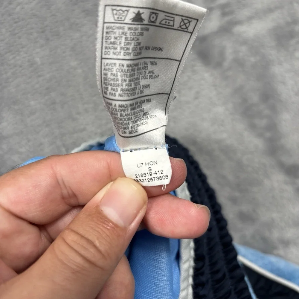 Vintage Nike Blue Active Basketball Shorts Men's Small Mesh Drawstring 2007